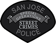 SJPD Special Operations Street Crimes Unit patch