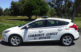 community service officer car