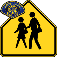 school crossing sign