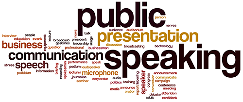 public speaking stock photo